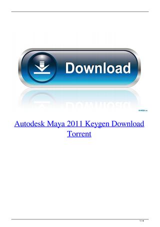Maya 2011 torrent full